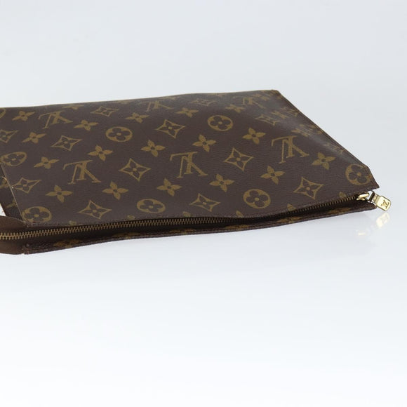 LOUIS VUITTON Monogram Poche Toilette 26 Pouch M47542 LV Auth am9521