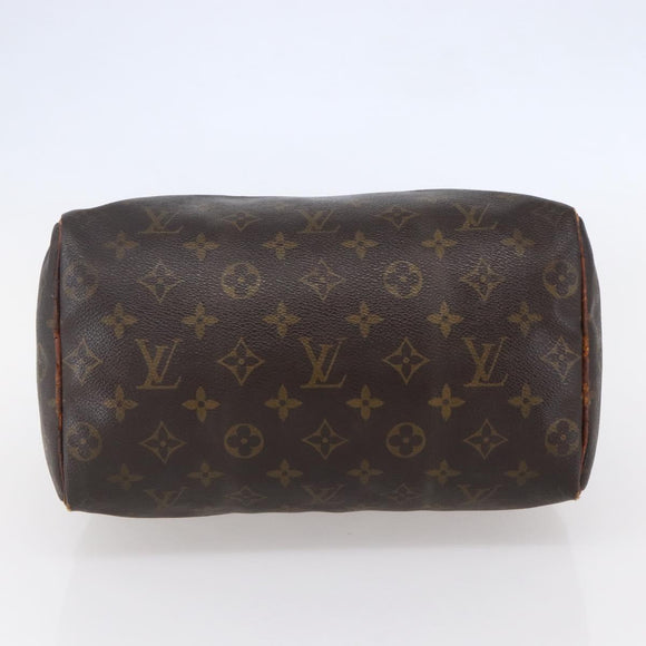 LOUIS VUITTON Monogram Speedy 25 Hand Bag M41528 LV Auth am9524