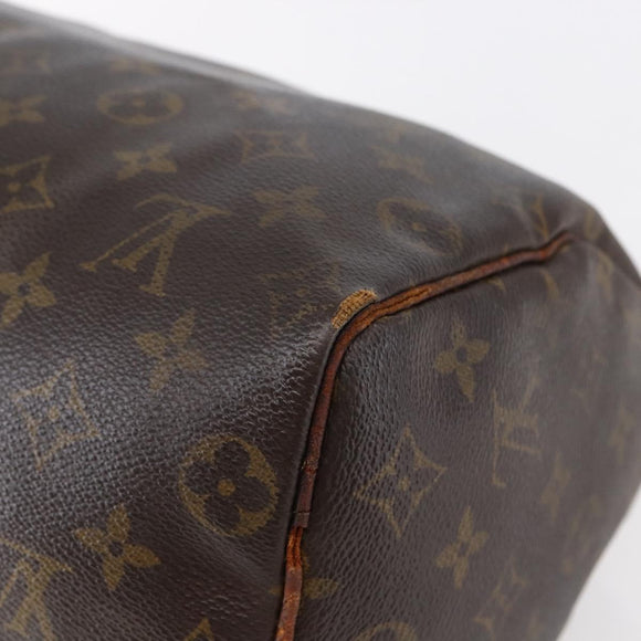LOUIS VUITTON Monogram Speedy 25 Hand Bag M41528 LV Auth am9524