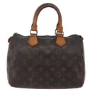 LOUIS VUITTON Monogram Speedy 25 Hand Bag M41528 LV Auth am9524-2