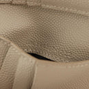 SAINT LAURENT Wallet Leather Beige Auth am9533M-20