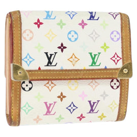 LOUIS VUITTON Multicolor Porte Monnaie Billets Cartes Credit M92983 Auth am9535V