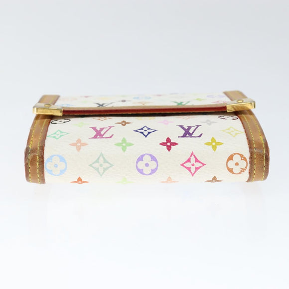 LOUIS VUITTON Multicolor Porte Monnaie Billets Cartes Credit M92983 Auth am9535V