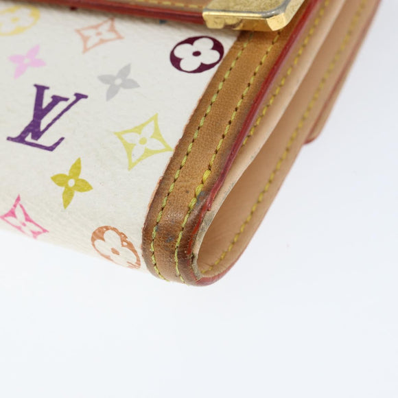 LOUIS VUITTON Multicolor Porte Monnaie Billets Cartes Credit M92983 Auth am9535V
