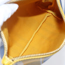 BURBERRY Nova Check Pouch Canvas Light Blue Auth am9536V-10