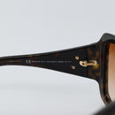GUCCI Interlocking G Sunglasses plastic Dark Brown Auth am9542-11
