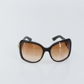 GUCCI Interlocking G Sunglasses plastic Dark Brown Auth am9542 - 0