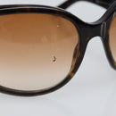 GUCCI Interlocking G Sunglasses plastic Dark Brown Auth am9542-7