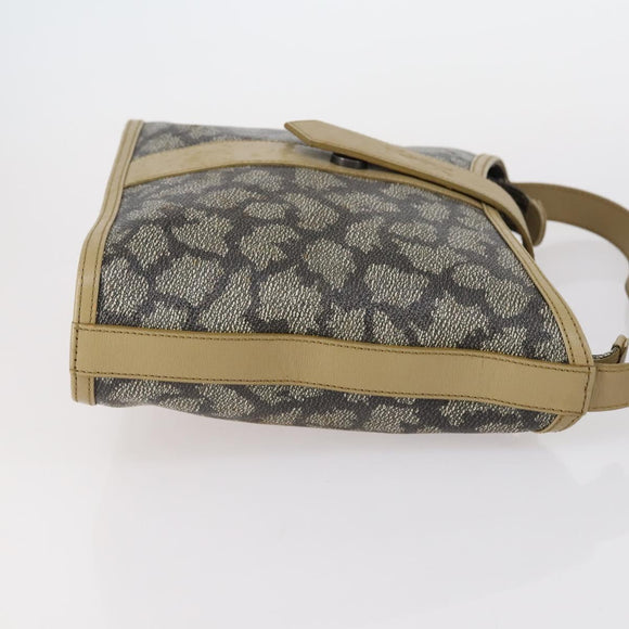 SAINT LAURENT Loewe Shoulder Bag PVC 2 Set Brown Black Auth am9546