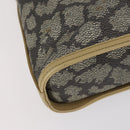 SAINT LAURENT Loewe Shoulder Bag PVC 2 Set Brown Black Auth am9546-16