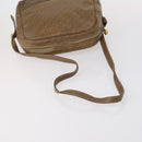 SAINT LAURENT Loewe Shoulder Bag PVC 2 Set Brown Black Auth am9546-5