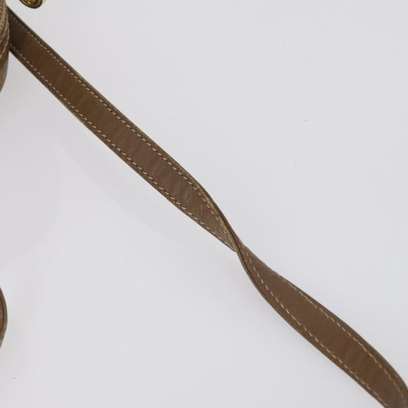 SAINT LAURENT Loewe Shoulder Bag PVC 2 Set Brown Black Auth am9546