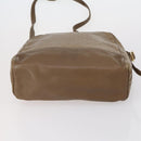 SAINT LAURENT Loewe Shoulder Bag PVC 2 Set Brown Black Auth am9546-7