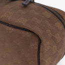 GUCCI GG Canvas Vanity Pouch Brown 106646 Auth am9547V-9