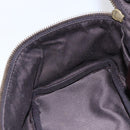 GUCCI GG Canvas Vanity Pouch Brown 106646 Auth am9547V-20