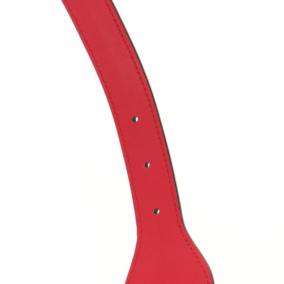 GUCCI Horsebit GUCCI × ADIDAS Belt Leather 40.6"" Red 625854 Auth am9549M