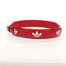GUCCI Horsebit GUCCI × ADIDAS Belt Leather 40.6"" Red 625854 Auth am9549M-4