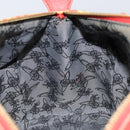 Vivienne Westwood Shukatatan Hand Bag PVC Red Gold Auth am9551-21