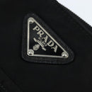 PRADA Shoulder Bag Nylon Black Silver Auth am9553-18