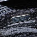 PRADA Shoulder Bag Nylon Black Silver Auth am9553-19
