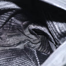 PRADA Shoulder Bag Nylon Black Silver Auth am9553-20