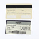 PRADA Shoulder Bag Nylon Black Silver Auth am9553-12