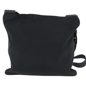 PRADA Shoulder Bag Nylon Black Silver Auth am9553 - 0