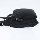 PRADA Shoulder Bag Nylon Black Silver Auth am9553-3
