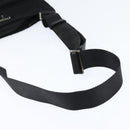 PRADA Shoulder Bag Nylon Black Silver Auth am9553-7