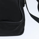 PRADA Shoulder Bag Nylon Black Silver Auth am9554-15