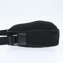 PRADA Shoulder Bag Nylon Black Silver Auth am9554-3