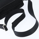 PRADA Shoulder Bag Nylon Black Silver Auth am9554-7