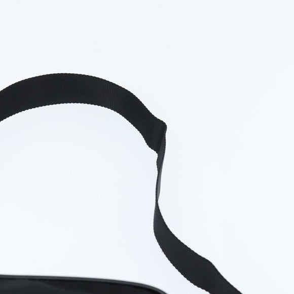 PRADA Shoulder Bag Nylon Black Silver Auth am9554