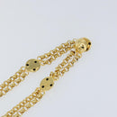 Salvatore Ferragamo Chain Belt metal Gold Auth am9558-10