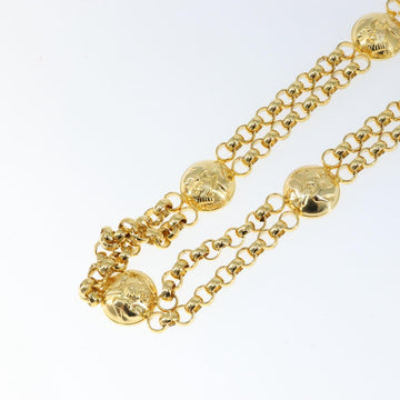 Salvatore Ferragamo Chain Belt metal Gold Auth am9558 - 0