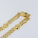 Salvatore Ferragamo Chain Belt metal Gold Auth am9558-5