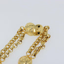 Salvatore Ferragamo Chain Belt metal Gold Auth am9558-6