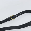 Coach Shoulder Bag Leather Navy Gold Auth am9562-8