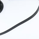 Chloe Victoria Hand Bag Leather 2way Black Gold Auth am9563-9