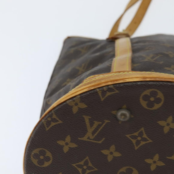 LOUIS VUITTON Monogram Bucket GM Shoulder Bag M42236 LV Auth am9566