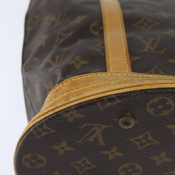 LOUIS VUITTON Monogram Bucket GM Shoulder Bag M42236 LV Auth am9566