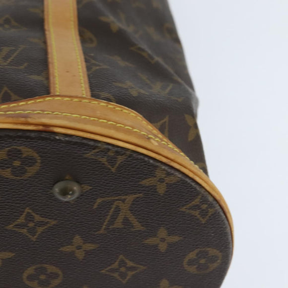 LOUIS VUITTON Monogram Bucket GM Shoulder Bag M42236 LV Auth am9566