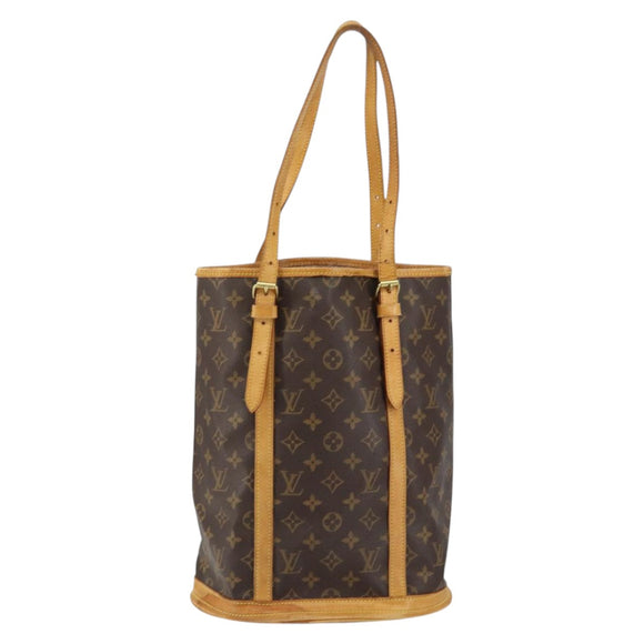 LOUIS VUITTON Monogram Bucket GM Shoulder Bag M42236 LV Auth am9566
