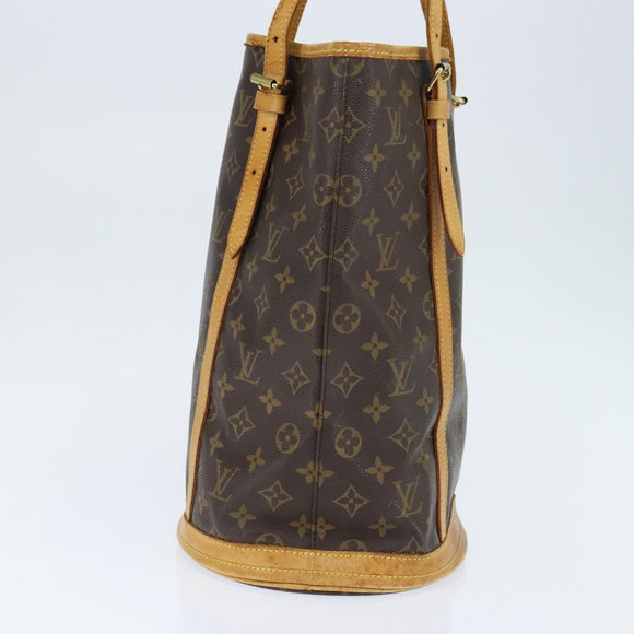 LOUIS VUITTON Monogram Bucket GM Shoulder Bag M42236 LV Auth am9566