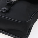 PRADA Shoulder Bag Nylon Black Silver Auth am9570V-15