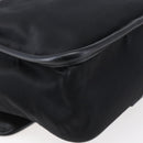PRADA Shoulder Bag Nylon Black Silver Auth am9570V-18