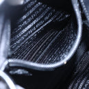 PRADA Shoulder Bag Nylon Black Silver Auth am9570V-24
