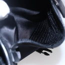 PRADA Shoulder Bag Nylon Black Silver Auth am9570V-25