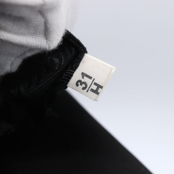 PRADA Shoulder Bag Nylon Black Silver Auth am9570V