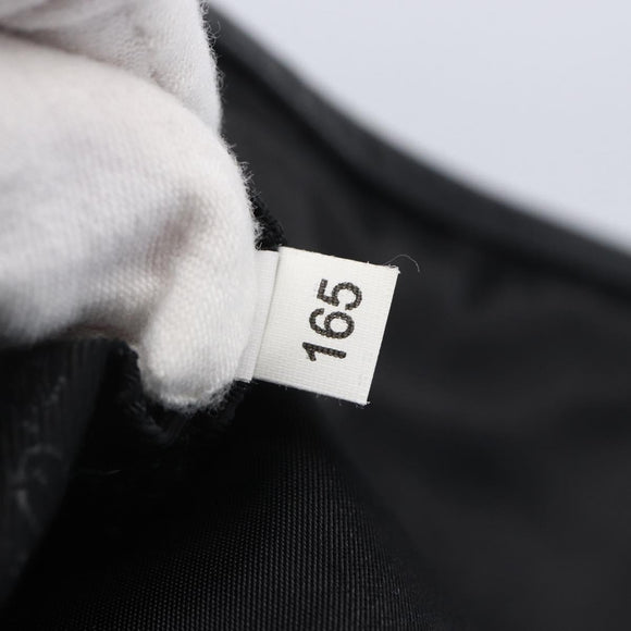 PRADA Shoulder Bag Nylon Black Silver Auth am9570V